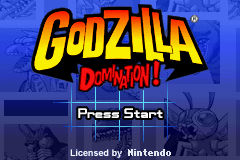 Godzilla: Domination! screenshot 2 for GameBoy Advance